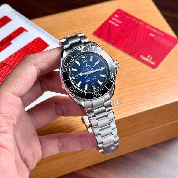 Omega Seamaster Planet Ocean 6000M Ultra Deep Replica 11 Watches Blue Dial VSF 45 (2)