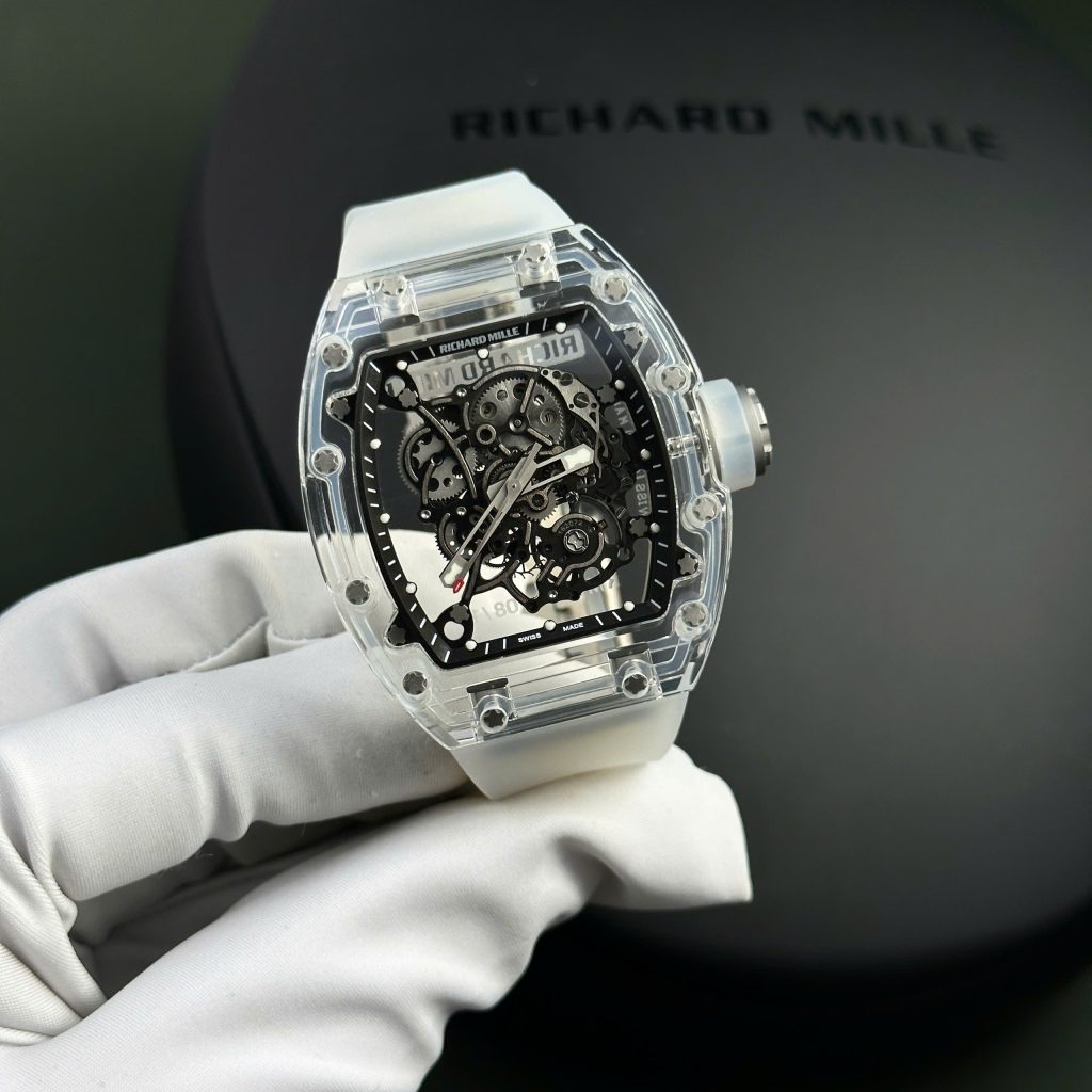 Richard Mille RM055 Sapphire Crystal Best Replica Watch 42,7 x 49,9mm (2)