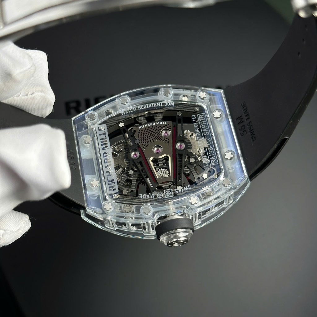 Richard Mille RM38-02 Bubba Watson Sapphire Crystal Best Replica Watch RM Factory 43 (2)