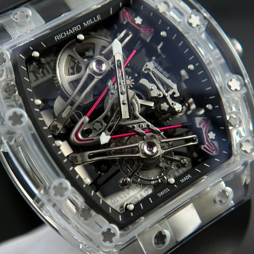 Richard Mille RM38-02 Bubba Watson Sapphire Crystal Best Replica Watch RM Factory 43 (2)