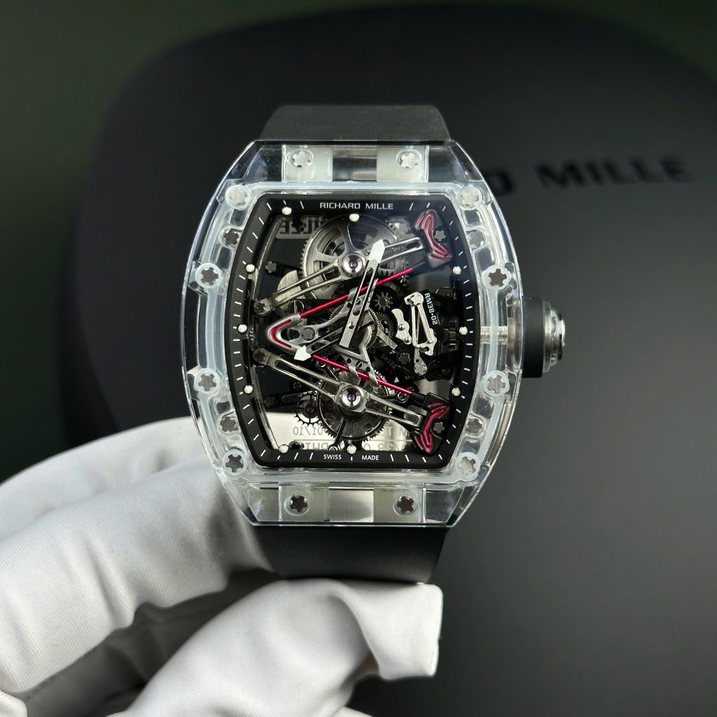 Richard Mille RM38-02 Bubba Watson Sapphire Crystal Best Replica Watch RM Factory 43 (2)