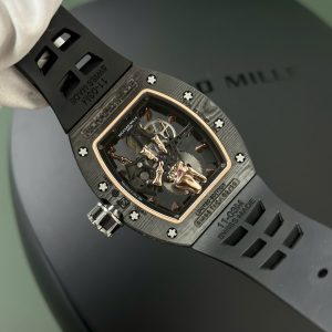 Richard Mille RM66 Flying Tourbillon Carbon Best Replica Watch Rubber Strap 42.7×49 (2)