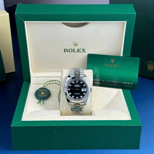 Rolex DateJust 126334 Replica Watches Black Dial Clean Factory 41mm (2)