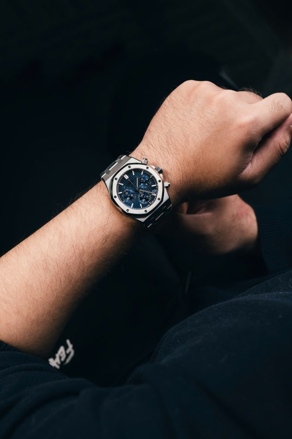 Audemars Piguet Royal Oak Chronograph 26240 Replica 11 Watch Blue Dial 41mm (1)