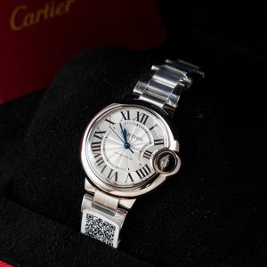 Cartier Ballon Bleu W6920046 Metal strap Replica Watch Best Quality AF Factory 36mm