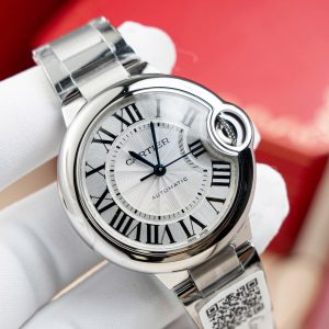 Cartier Ballon Bleu W6920046 Metal strap Replica Watch Best Quality AF Factory 36mm