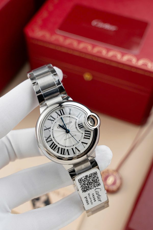 Cartier Ballon Bleu W6920046 Metal strap Replica Watch Best Quality AF Factory 36mm