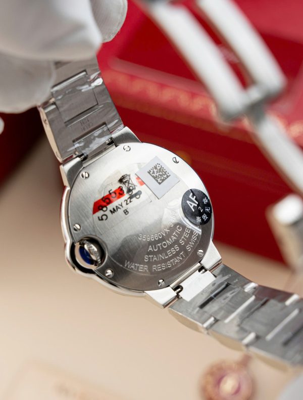 Cartier Ballon Bleu W6920046 Metal strap Replica Watch Best Quality AF Factory 36mm