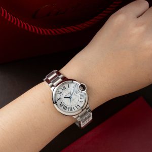Cartier Ballon Bleu W6920046 Metal strap Replica Watch Best Quality AF Factory 36mm