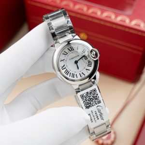 Cartier Ballon Bleu Women’s W69010Z4 Replica Watch AF Factory 28mm