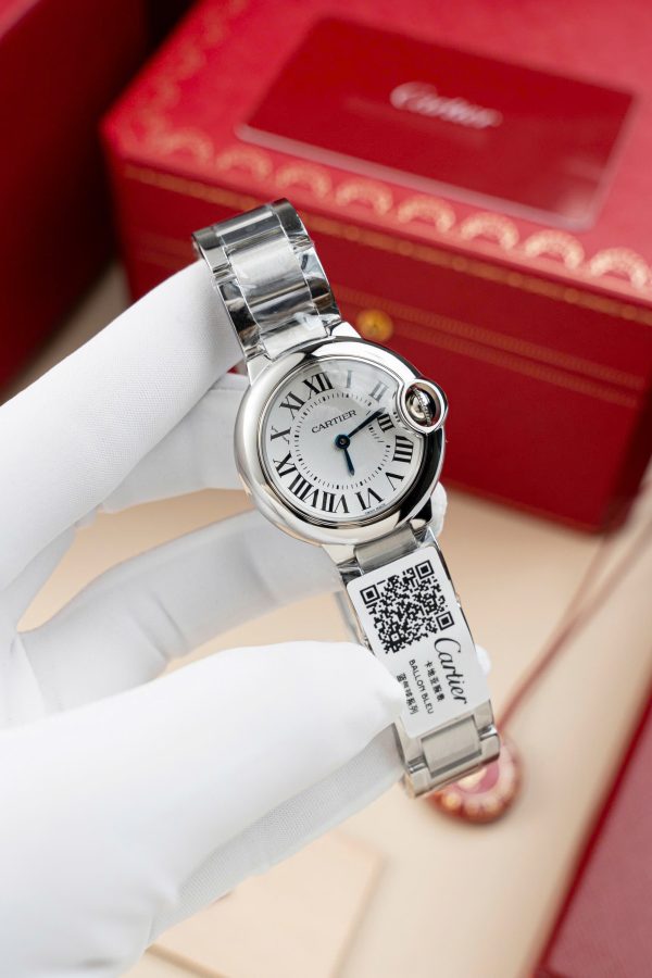 Cartier Ballon Bleu Women’s W69010Z4 Replica Watch AF Factory 28mm