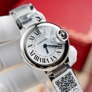 Cartier Ballon Bleu Women’s W69010Z4 Replica Watch AF Factory 28mm
