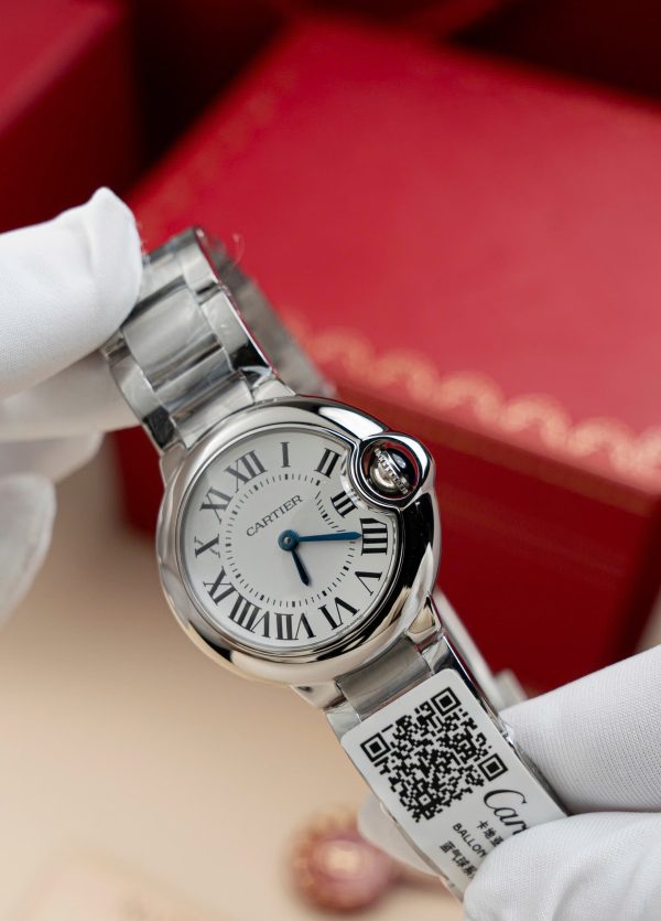 Cartier Ballon Bleu Women’s W69010Z4 Replica Watch AF Factory 28mm