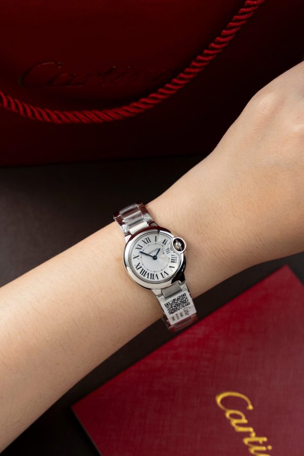 Cartier Ballon Bleu Women’s W69010Z4 Replica Watch AF Factory 28mm