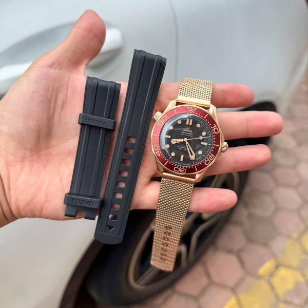 Omega Seamaster Diver 300M Bronze Gold Replica Watch Best Quality Factory VS 42mm