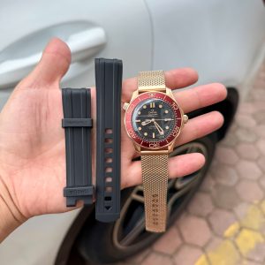 Omega Seamaster Diver 300M Bronze Gold Replica Watch Best Quality Factory VS 42mm