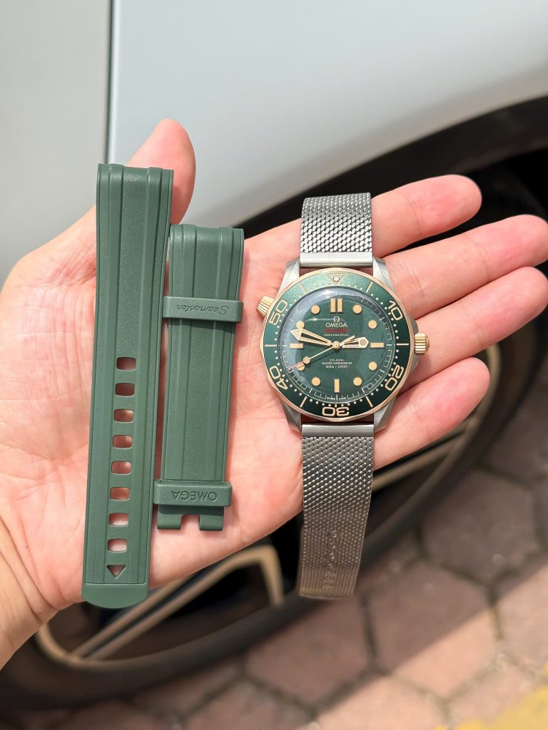 Omega Seamaster Diver 300M Green Dial Replica Watch Best Quality Factory VS 42mm