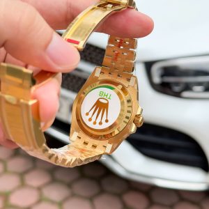 Rolex 11 GMT-Master II 126718GRNR Replica Watch Tiger Eye Stone Face Factory THB 40mm