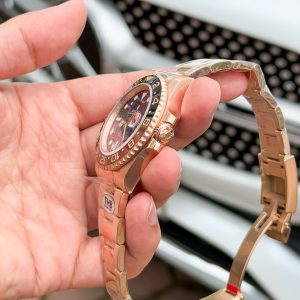Rolex GMT-Master II 126715CHNR Replica 1:1 Watch Rose Gold THB Factory 40mm