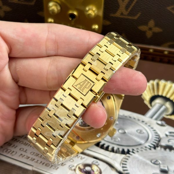 Audemars Piguet Royal Oak Openworked15407 Rep 1 1 Yellow Gold THB Factory 41mm (1)