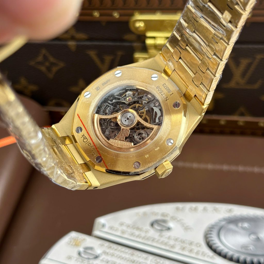 Audemars Piguet Royal Oak Openworked15407 Rep 1 1 Yellow Gold THB Factory 41mm (1)