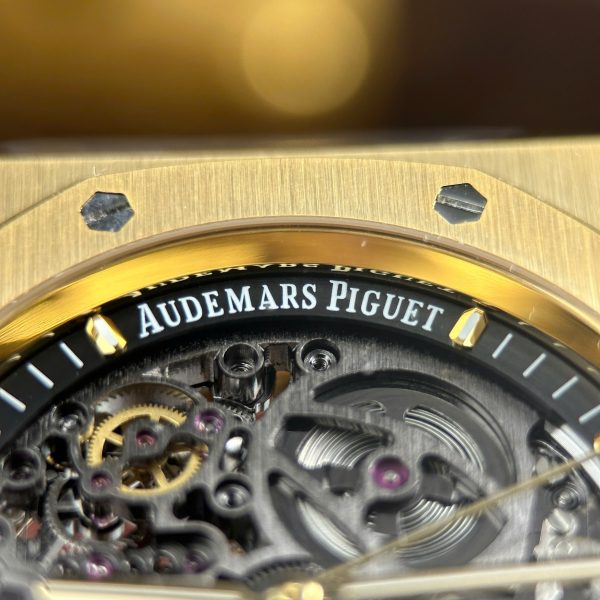 Audemars Piguet Royal Oak Openworked15407 Rep 1 1 Yellow Gold THB Factory 41mm (1)