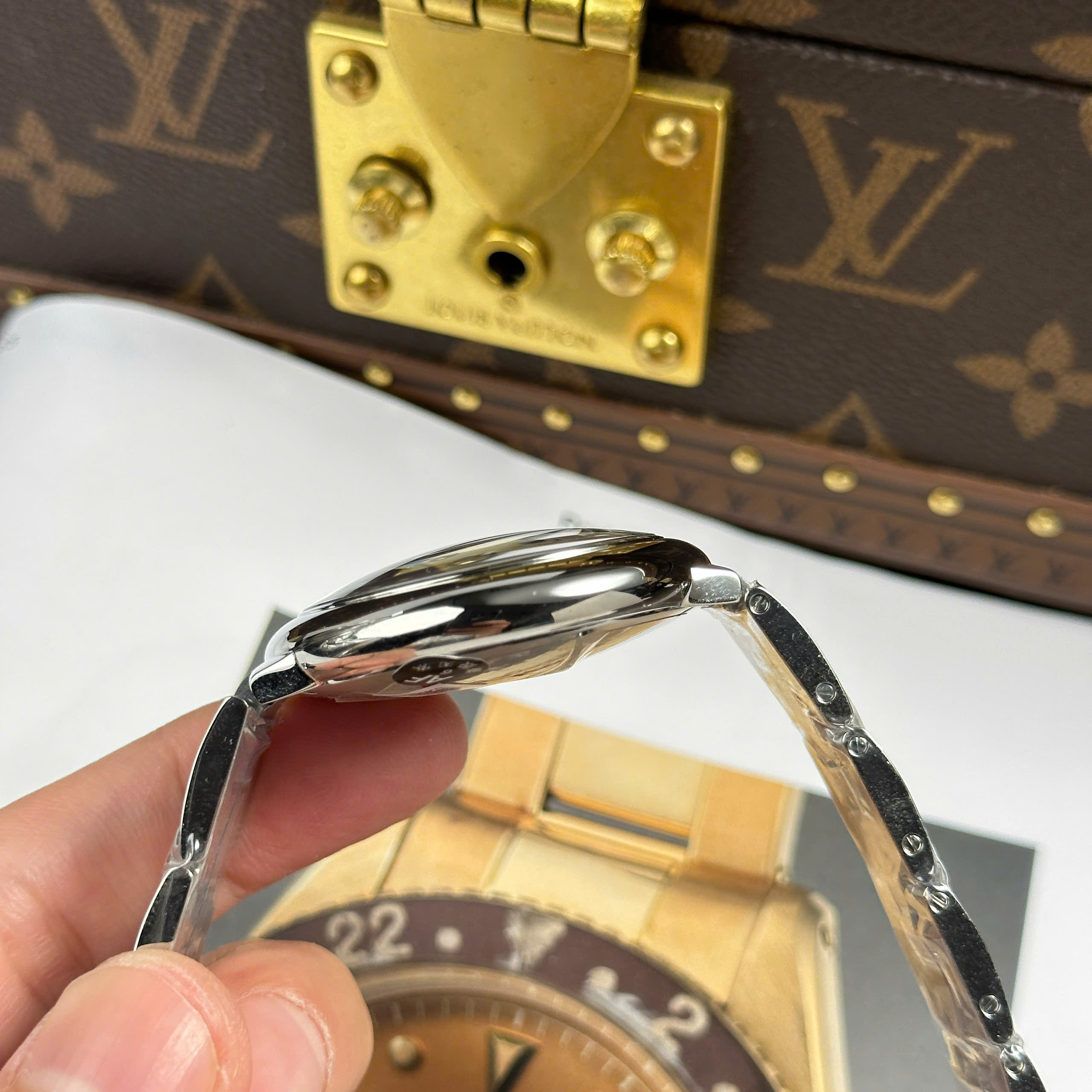 Cartier Ballon Bleu Imitation Watch Green Emeral Dial Stainless Steel AF Factory 40mm (4)