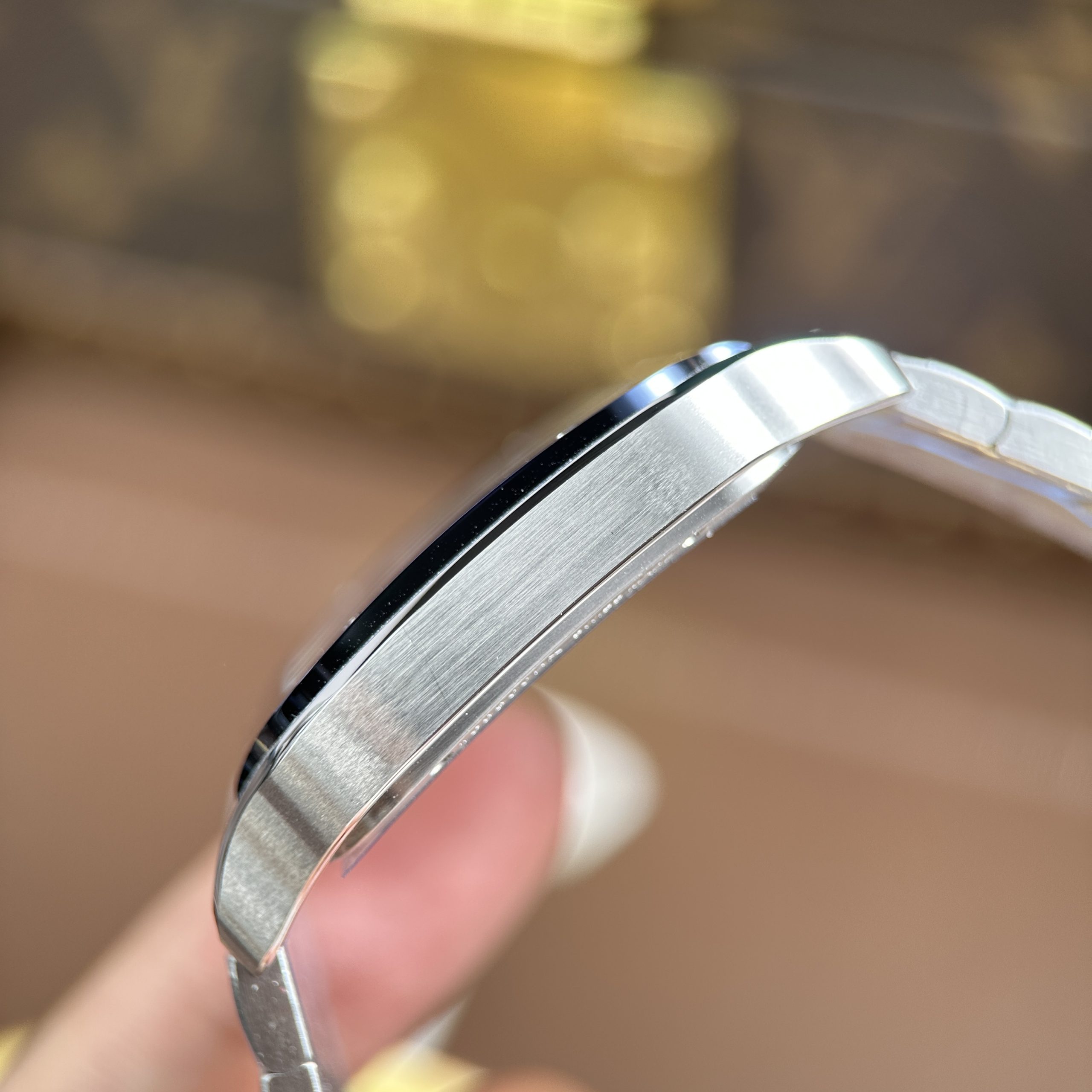 Cartier Santos Best Quality Replca Watch Blue Skeleton Dial Stainless Steel Manual Winding 39 (5)