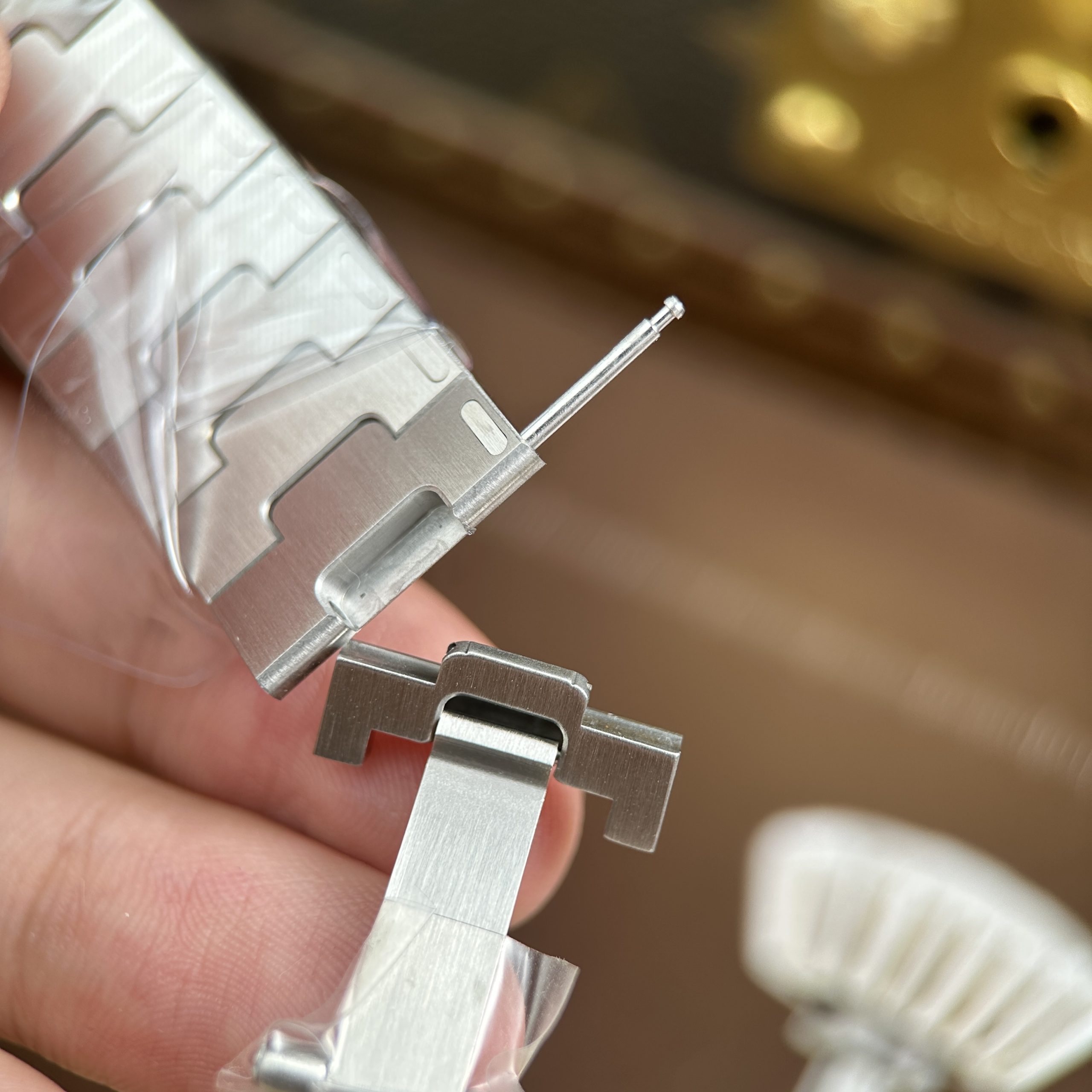 Cartier Santos Imitation Watches Green Skeleton Dial Stainless Steel 39 (6)