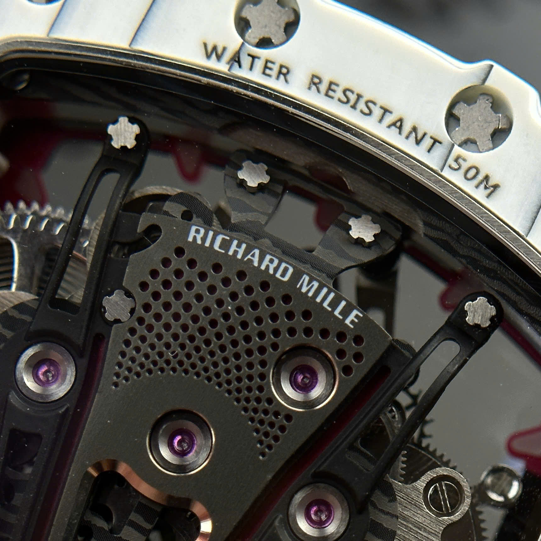 Richard Mille RM38-02 Bubba Watson Knock Off Watch White Dial Carbon Case Tourbillon 43 (11)