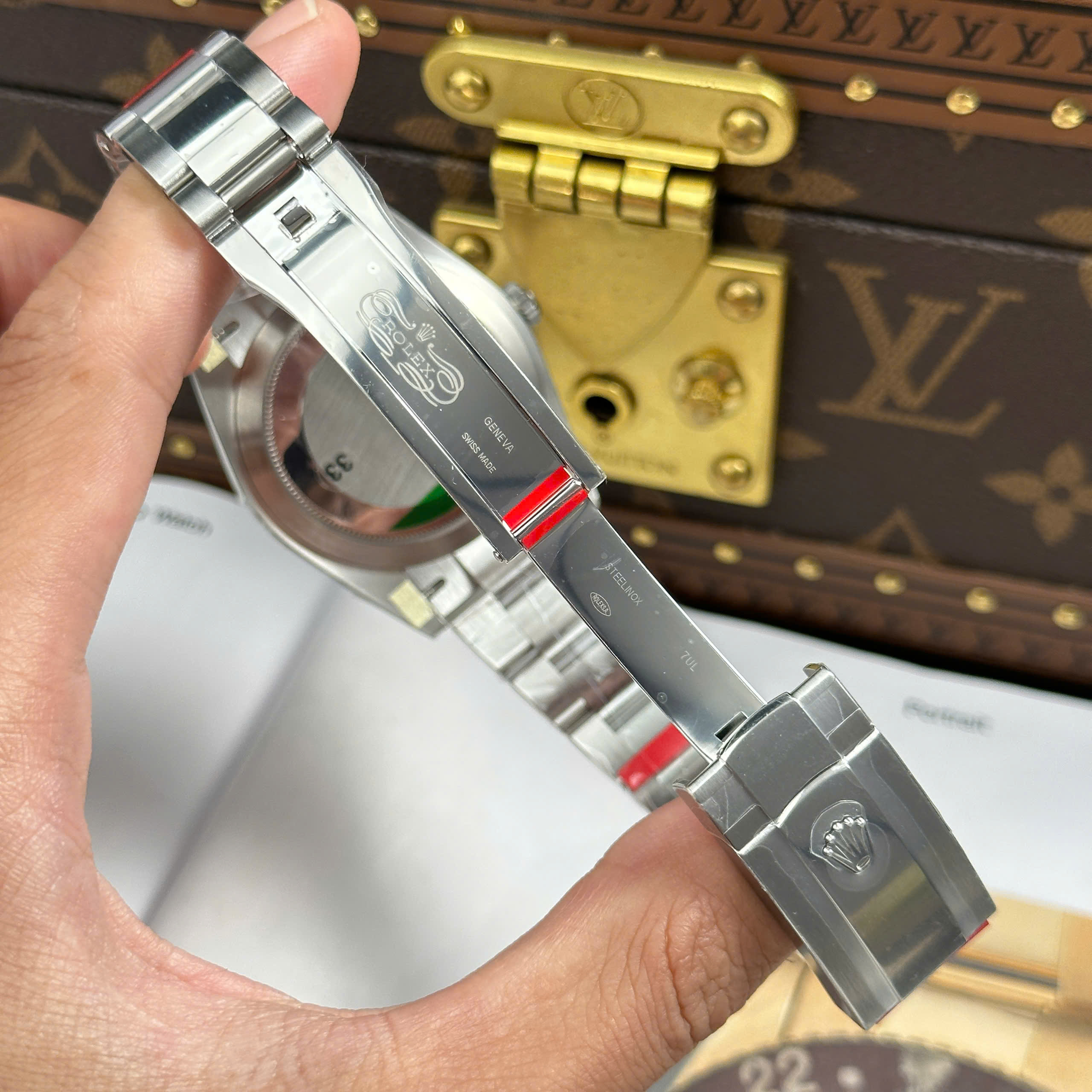 Rolex DateJust 126334 Best Quality Replica Watch Grey Dial Oyster Strap Index Hours VS Factory 41mm (4)