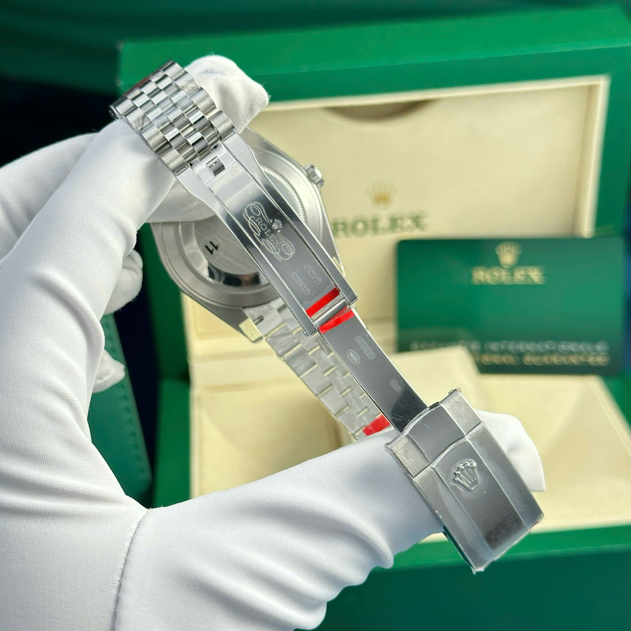 Rolex DateJust 126334 Imitaiton Watch Grey Dial Index Hours Jubilee Strap VS Factory 41mm (2)