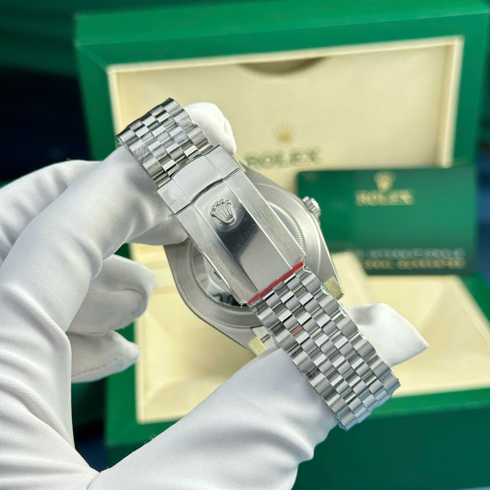 Rolex DateJust 126334 Imitaiton Watch Grey Dial Index Hours Jubilee Strap VS Factory 41mm (3)