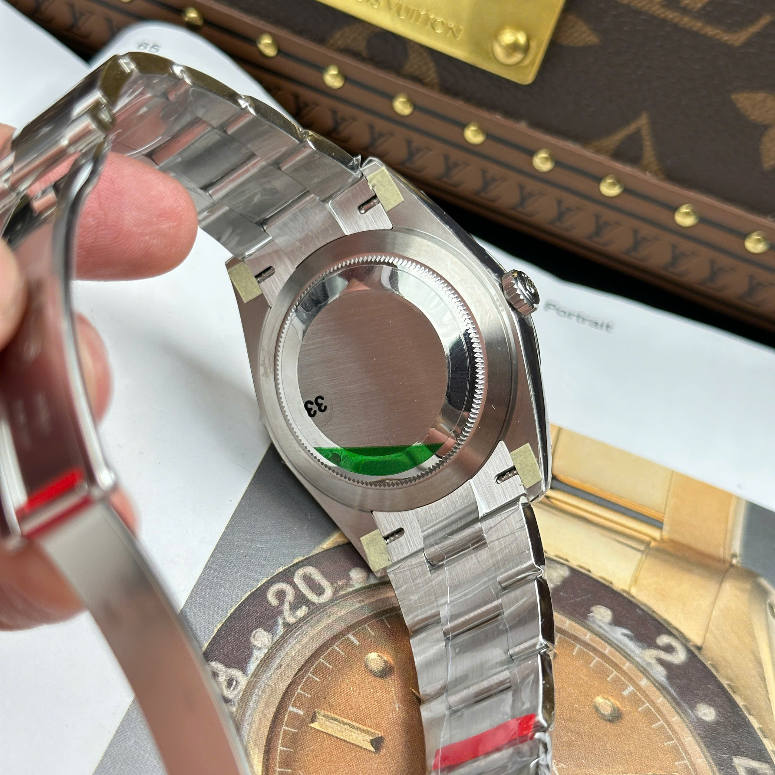 Rolex DateJust 126334 Replica Watch White Dial Oyster Strap Index Hours VS Factory 41mm (12)