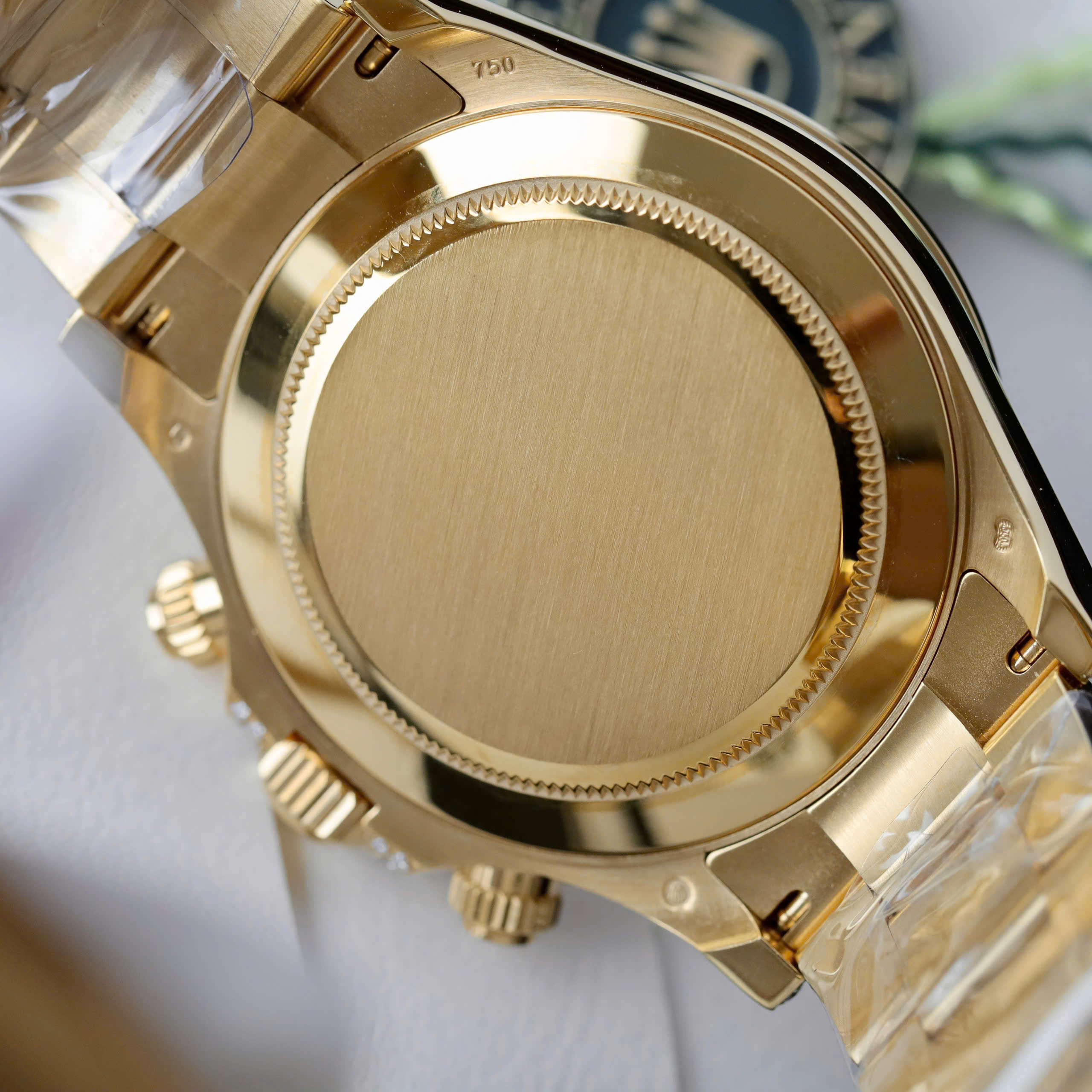 Rolex Daytona 126598TRU Best Quality Replica Watch 18K Gold Wrapped + Ruby + Diamond Moissanite 40mm (2)