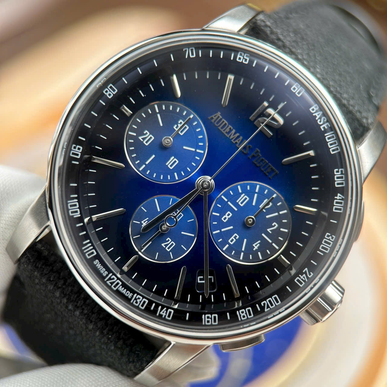 Audemars Piguet Code 11.59 Imitation Watches Blue Dial APS Factory 41mm (11)