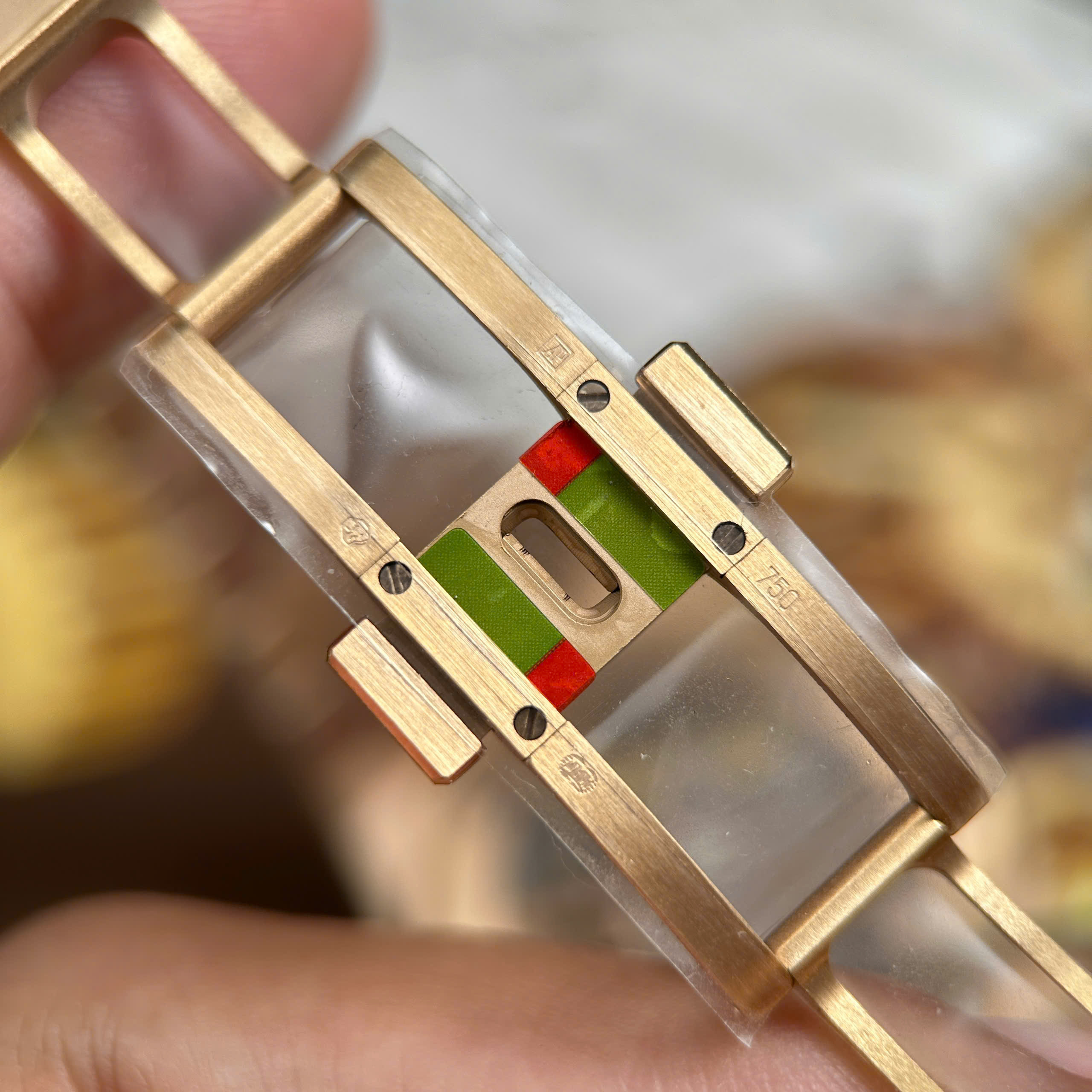 Audemars Piguet Imitation Watch Royal Oak Jumbo Extra-thin Openworked 16204 Rose Gold Plate Black Skeleton Dial ZF Factory 39mm (2)