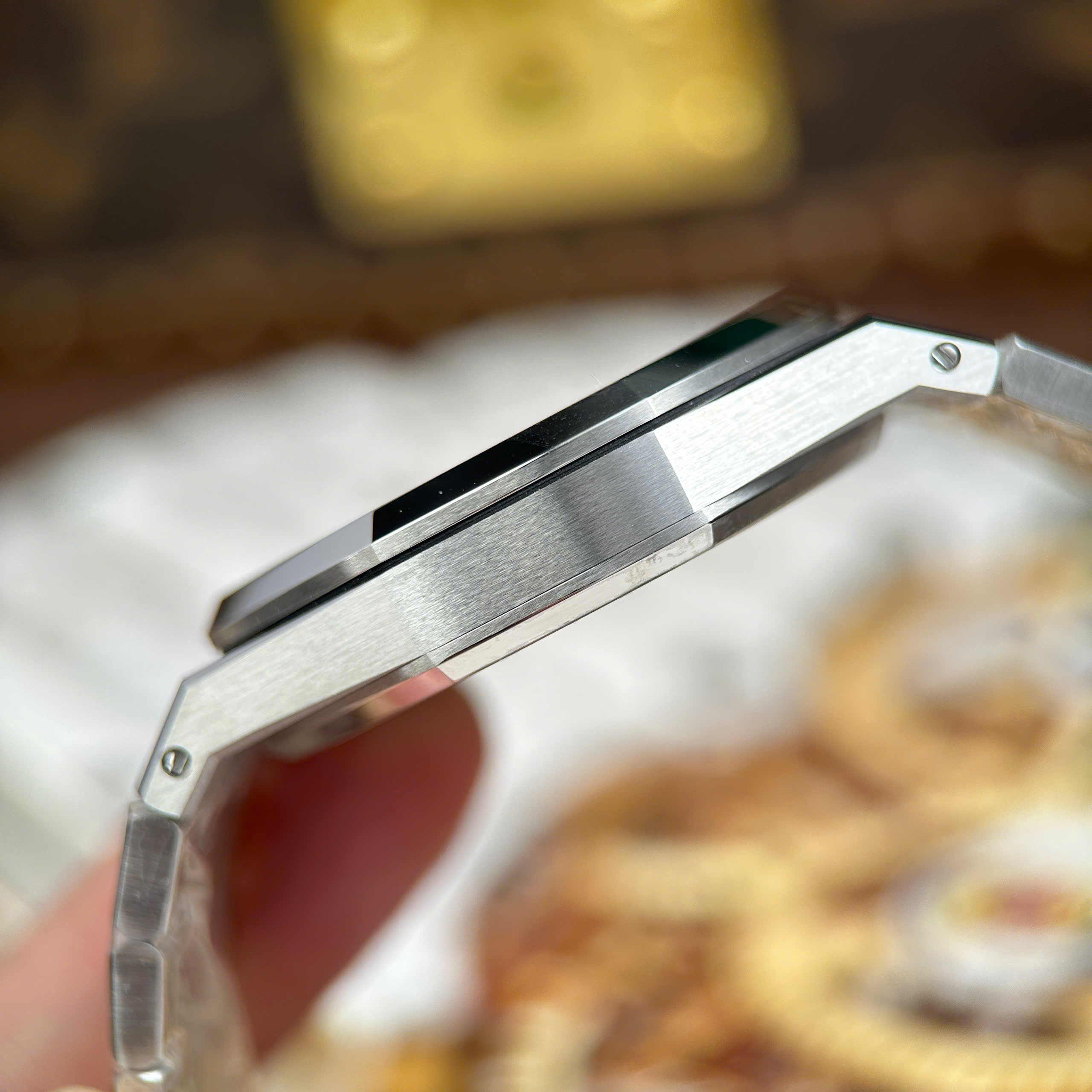 Audemars Piguet Replica 11 Royal Oak Jumbo Extra-thin Openworked 16204 Skeleton Dial Stainless Steel ZF Factory 39mm (4)