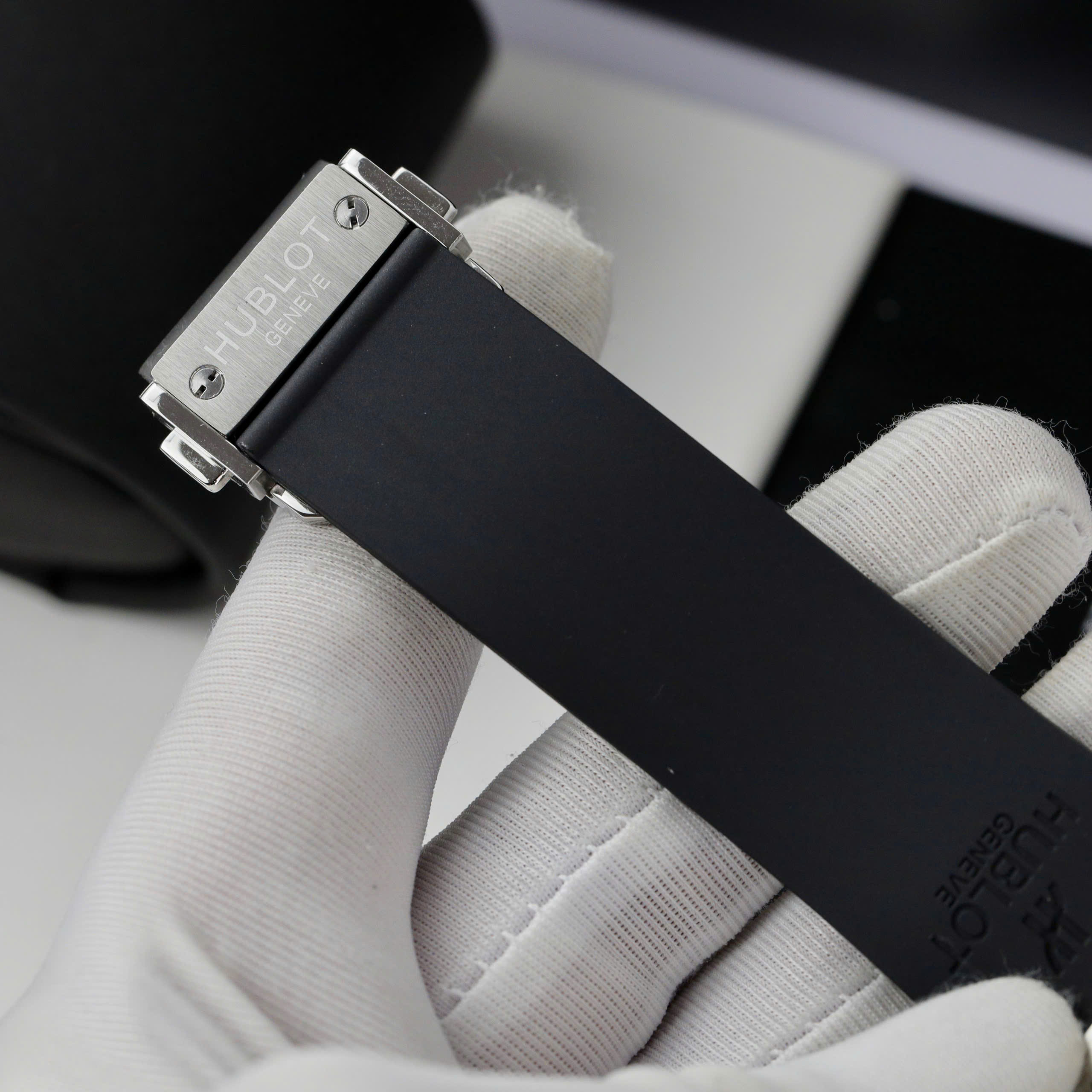 Hublot Big Bang Tourbillon Luxury Imitaiton Watch Skeleton Dial Titanium Case Rubber Strap 44mm (1)