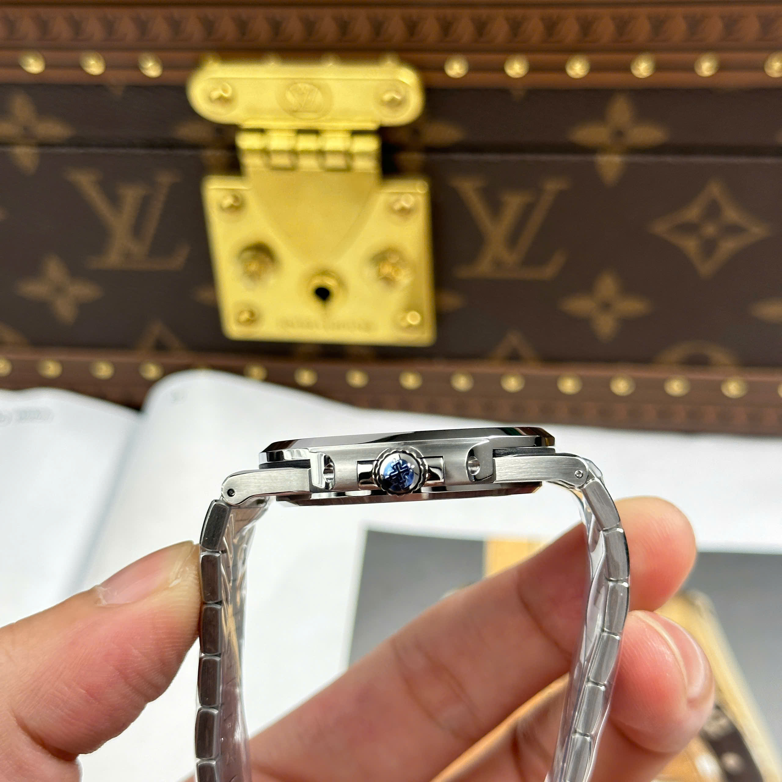 Patek Philippe Nautilus 5711 Best Quality Replica Watches Green Dial Stainless Steel BBF Factory 40mm (5)