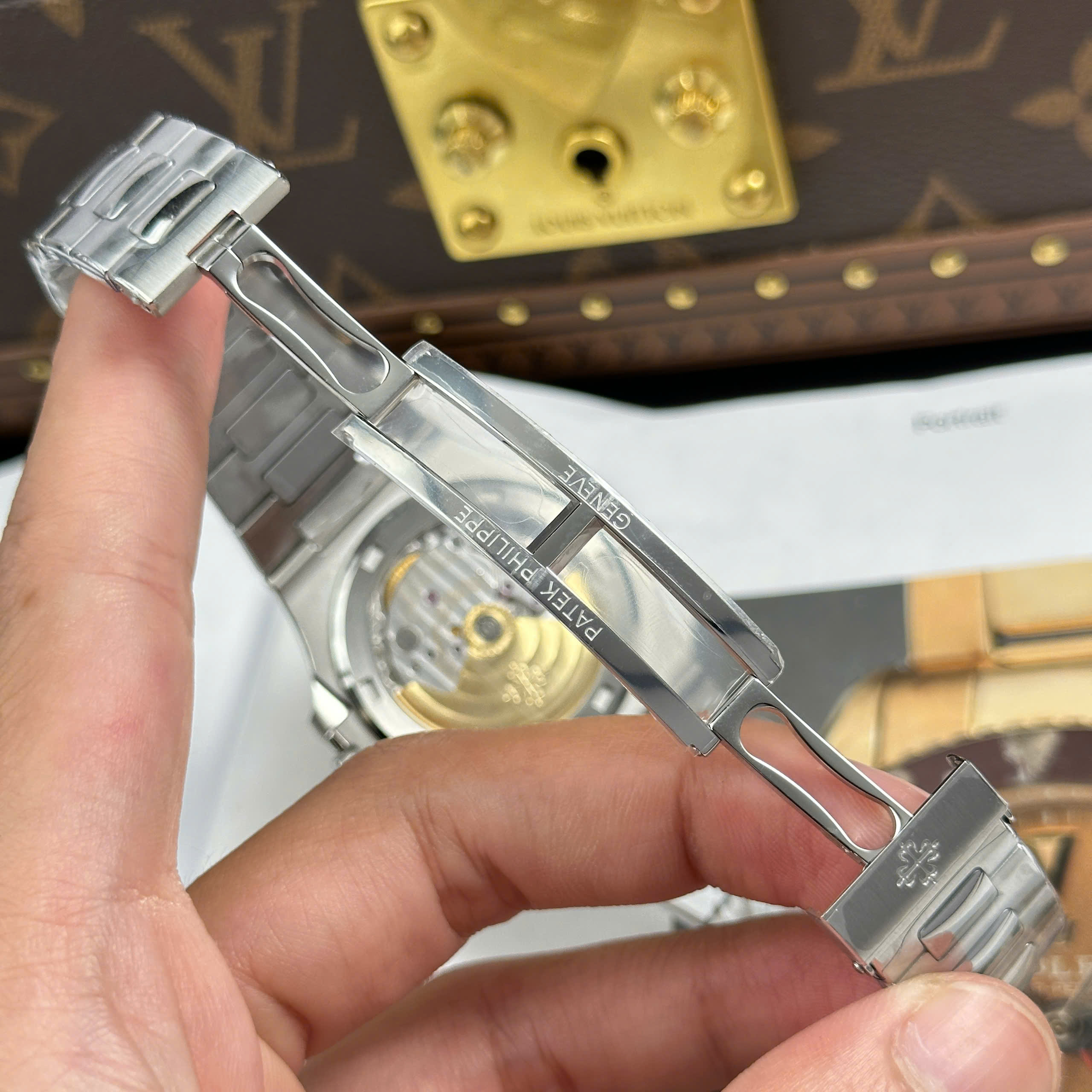 Patek Philippe Nautilus 5711 Knock Off Watch 40th Anniversary Years Version Blue Dial BBF Factory 40mm (5)