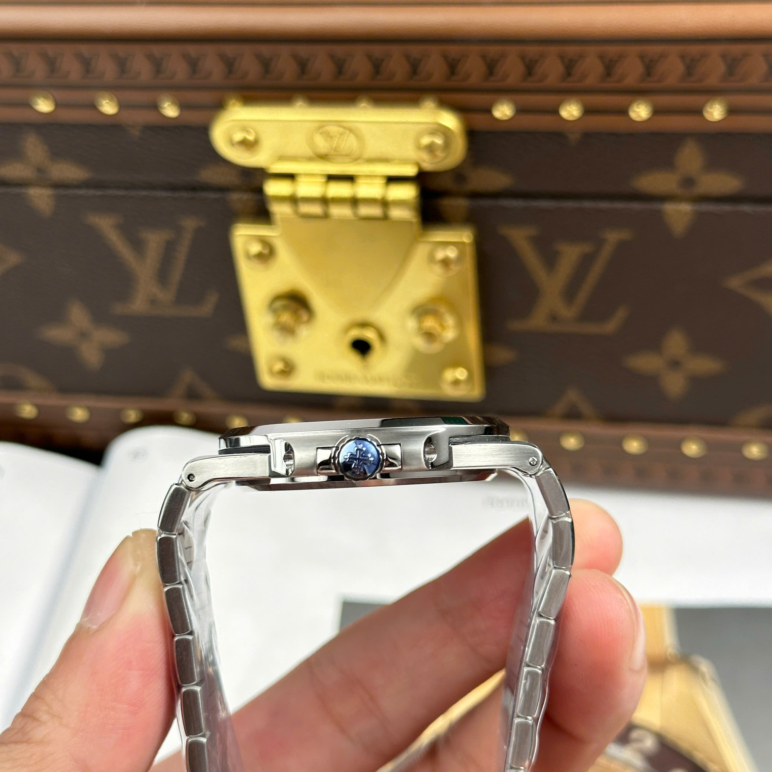 Patek Philippe Nautilus 5711 Knock Off Watch 40th Anniversary Years Version Blue Dial BBF Factory 40mm (6)