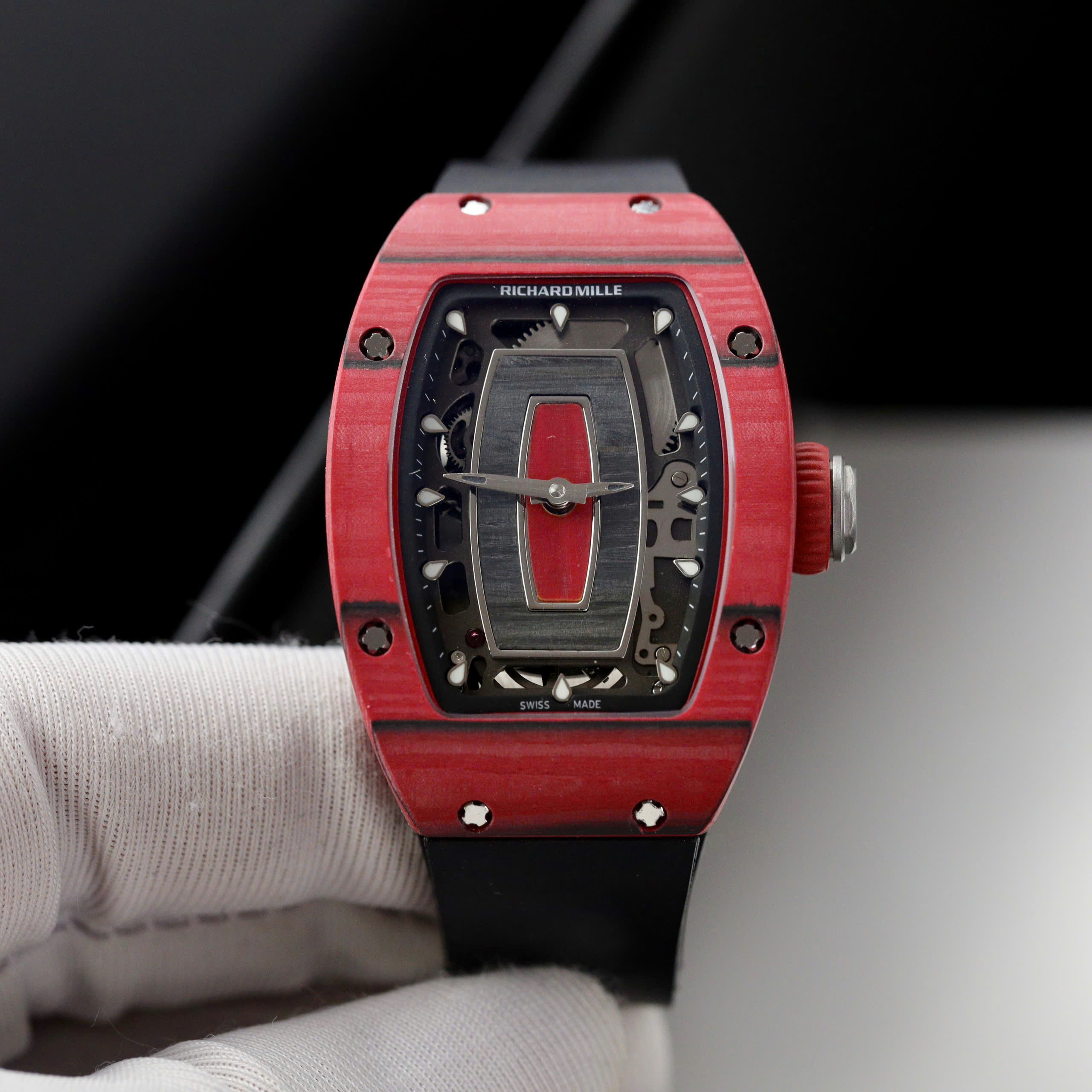 Richard Mille RM07-01 Best Quality Replica Watch Red Carbon