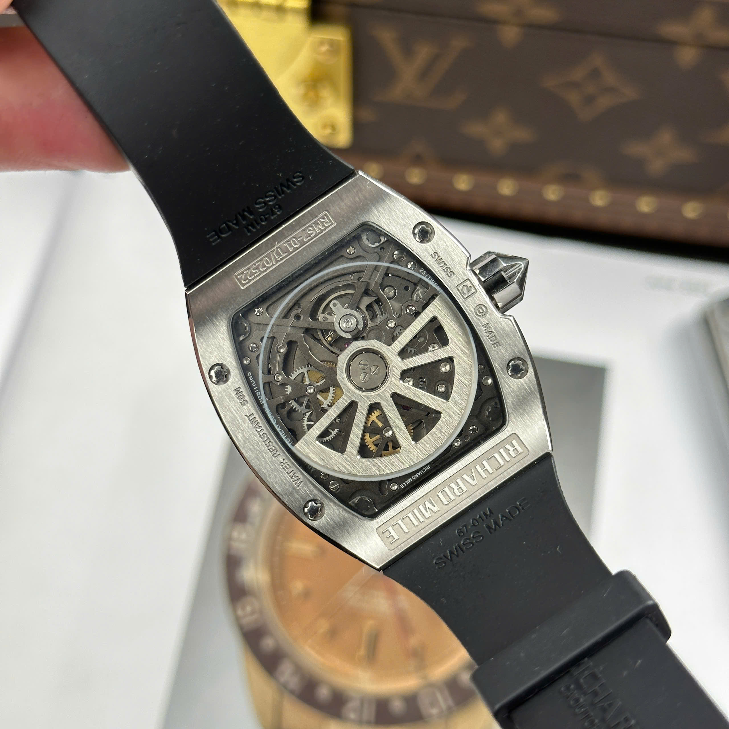 Richard Mille RM67-01 Replica Watch Best Quality Skeleton Dial Ultra-Thin Refined 38 (1)