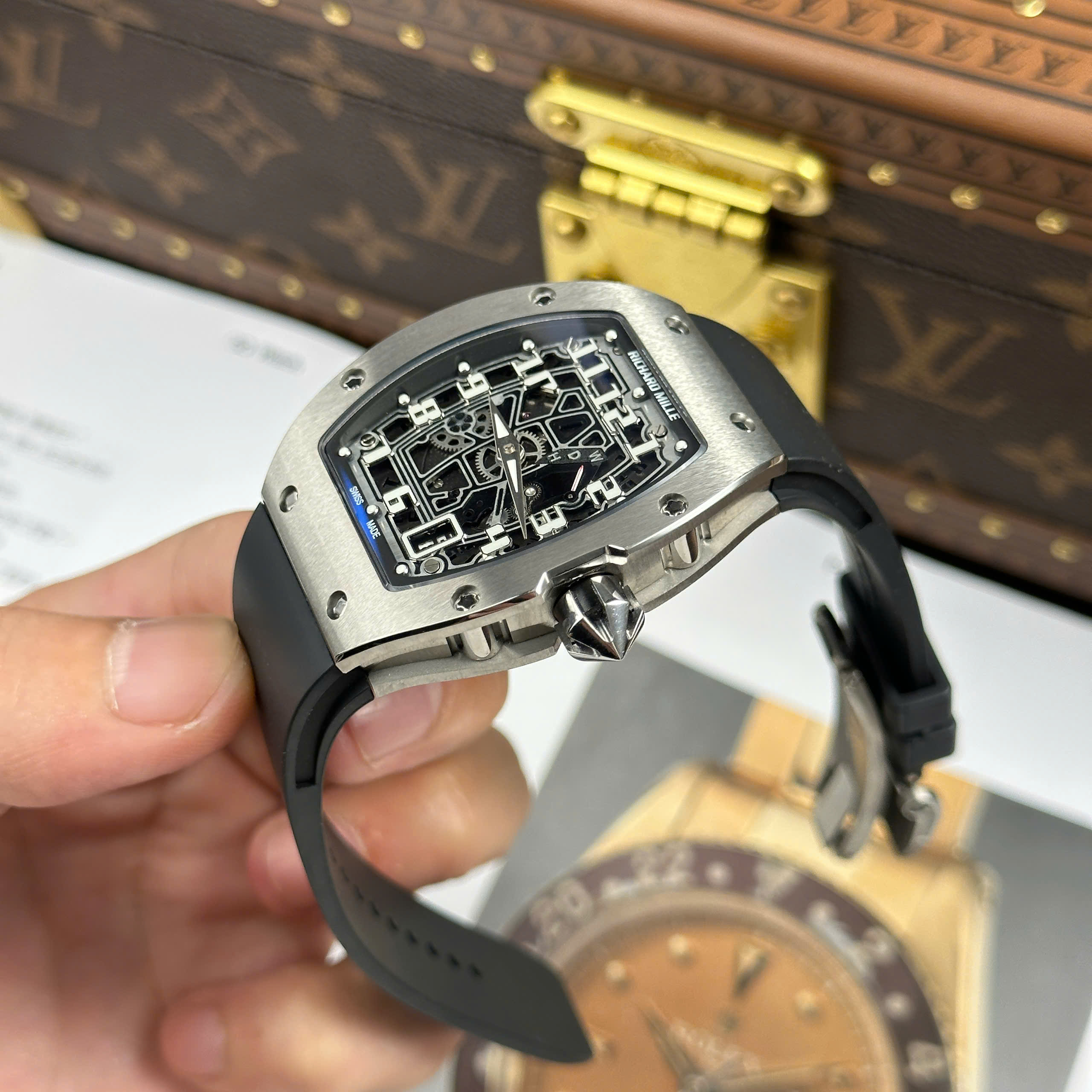 Richard Mille RM67-01 Replica Watch Best Quality Skeleton Dial Ultra-Thin Refined 38 (11)