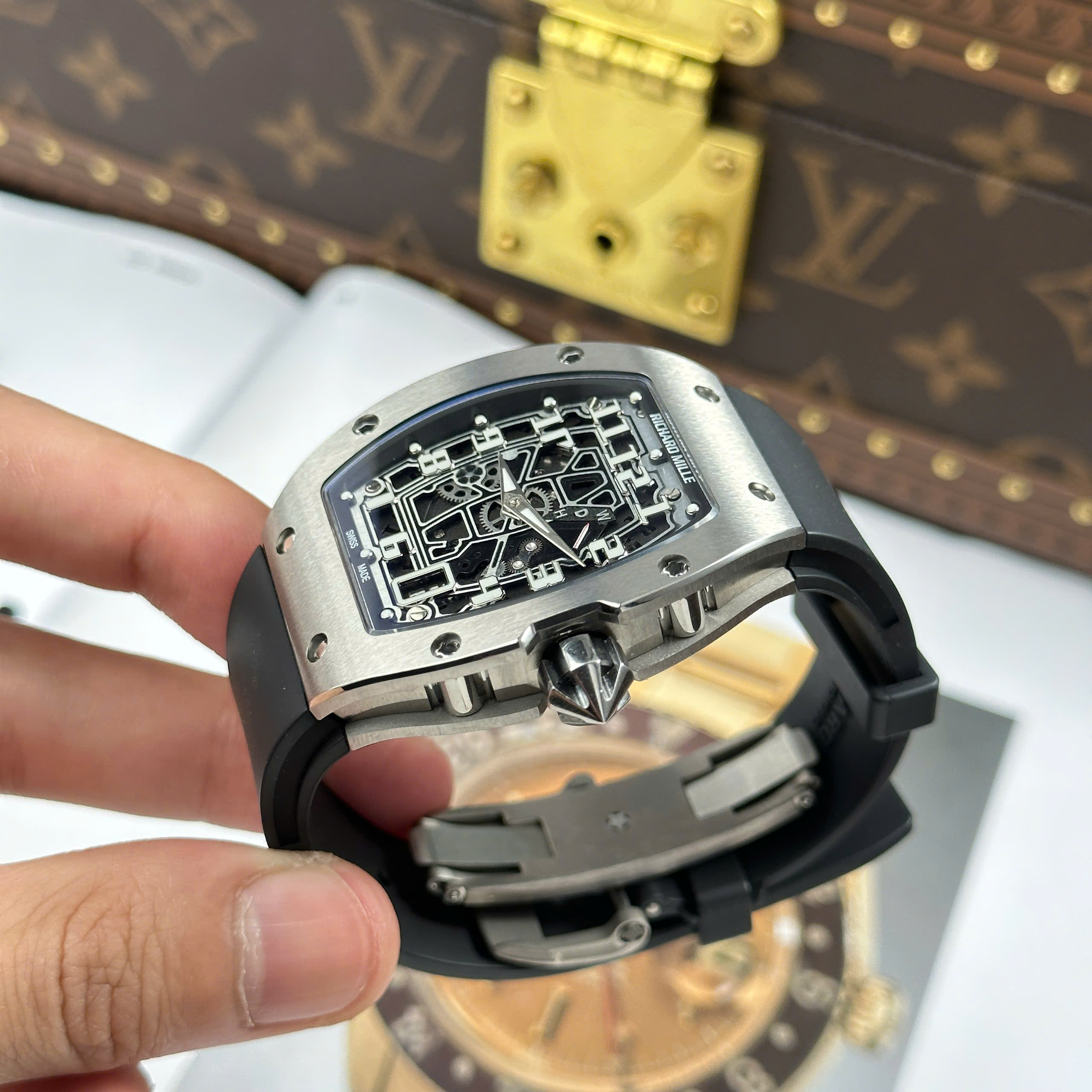 Richard Mille RM67-01 Replica Watch Best Quality Skeleton Dial Ultra-Thin Refined 38 (12)