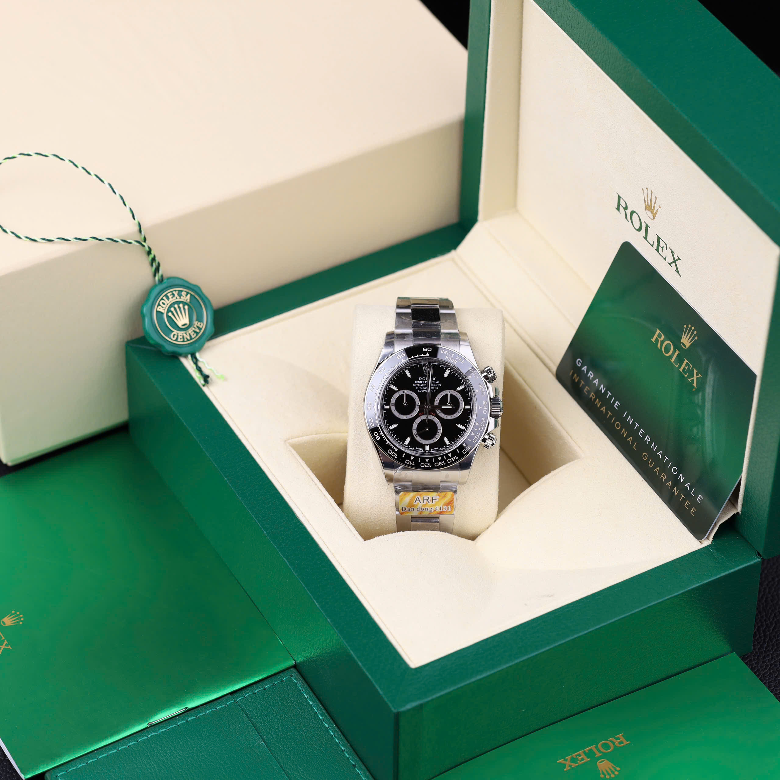 Rolex Daytona 116500LN '' Godzilla '' Imitation Watch Black Dial Automatic AR Factory 40mm (2)