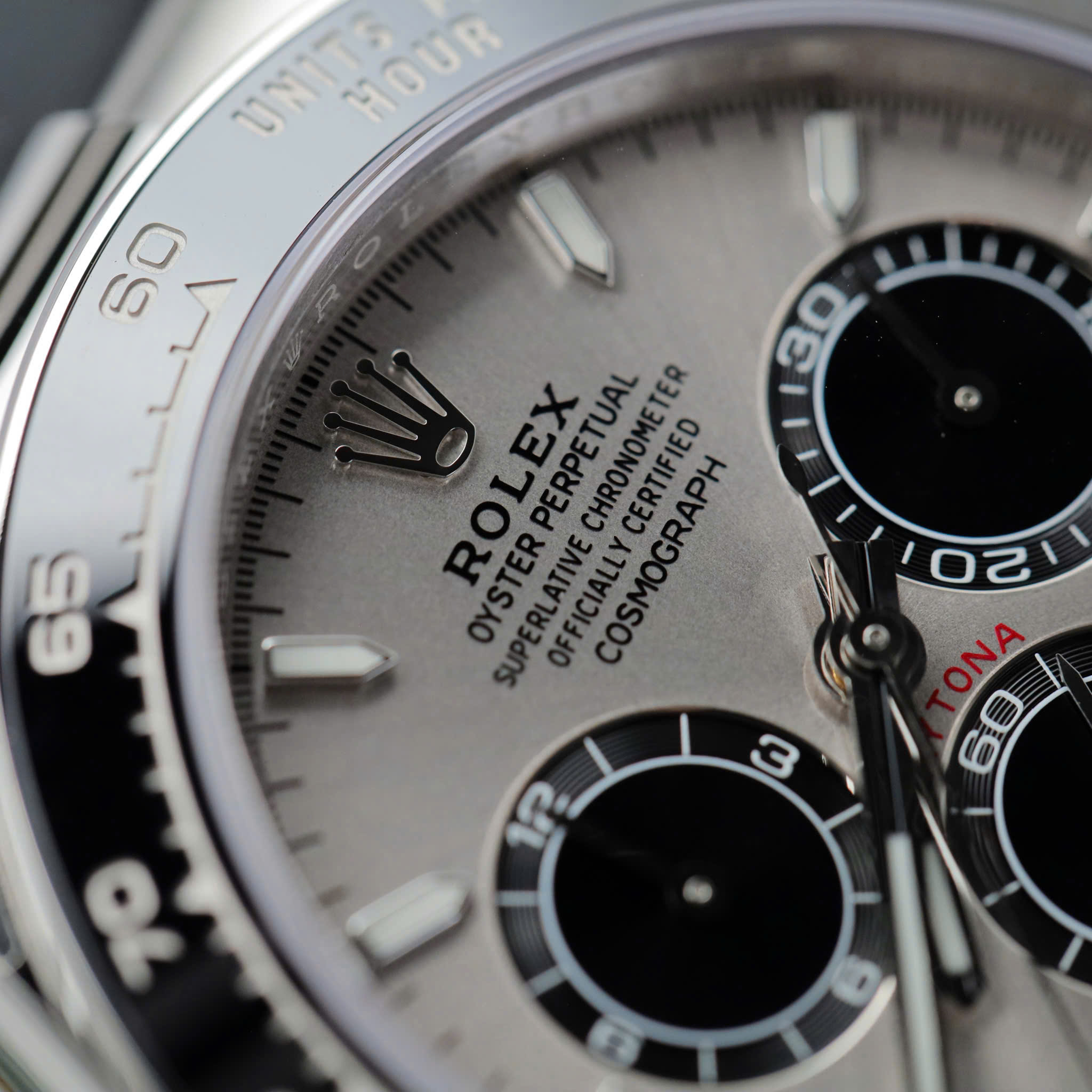 Rolex Daytona 126519LN Good Imitation Watch Grey Dial Oysterflex Band VS Factory 40mm (6)