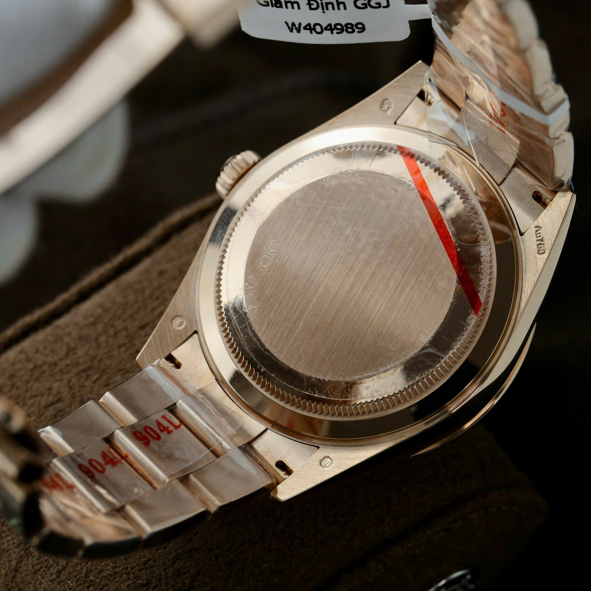 Rolex Sky-Dweller Imitaiton Watch Gold 18K Wrapped Brown Chocolate Dial Automatic 42mm (5)