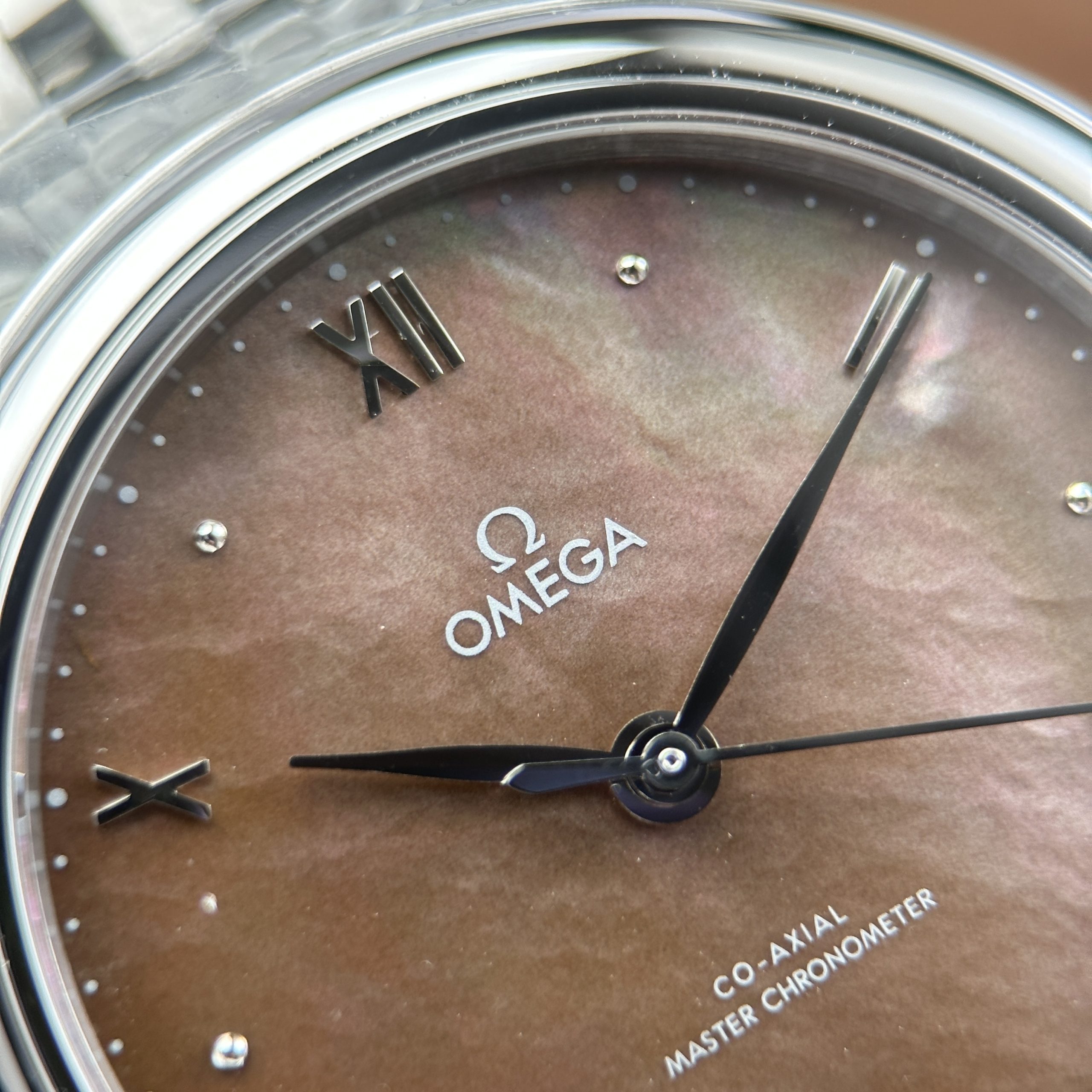 Omega De Ville Prestige Best Quality Replica Watch Brown Chocolate Dial Automatic 34mm (8)